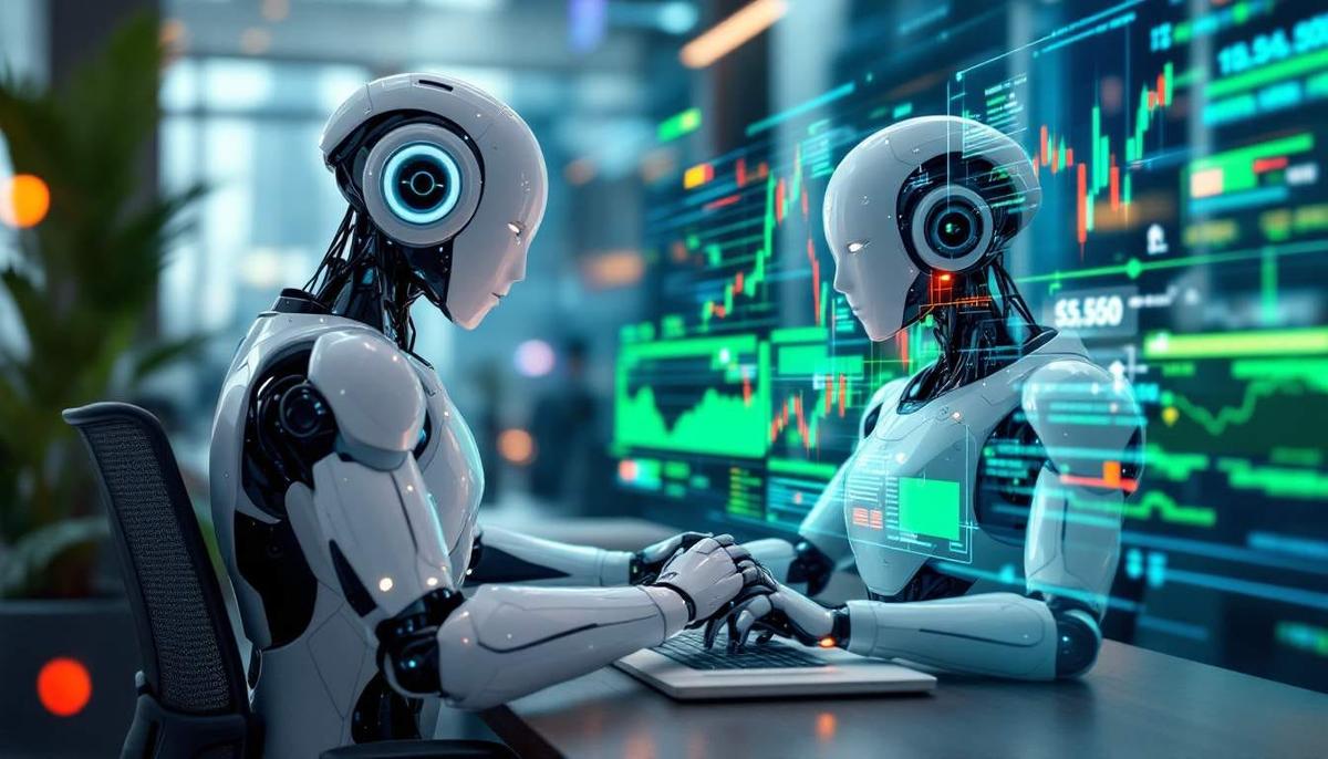 AI trading bot dashboard